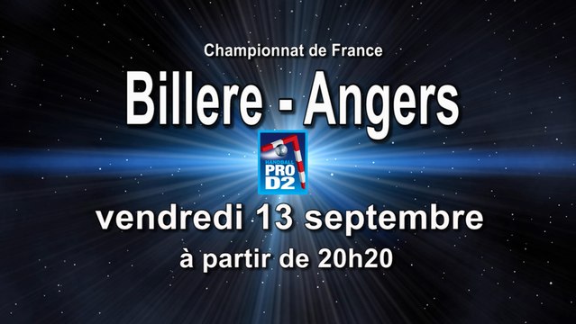 Billere Pau / Angers Noyant Handball ProD2