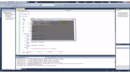 C++ Programmierung: Taschenrechner Tutorial - Teil 2