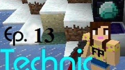 Minecraft Technic Ep. 13 Diamond! Finally! Girl Power :D