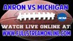 Watch Akron Zips vs Michigan Wolverines Live Online Stream 9/14/13