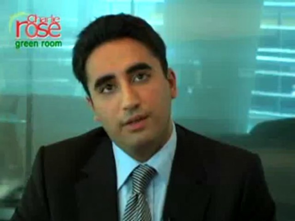 Charlie Rose - Charlie's Greenroom with Bilawal Bhutto Zardari