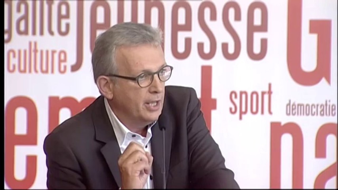 Fête de l'Humanité 2013 - Discours de Pierre Laurent aux personnalités