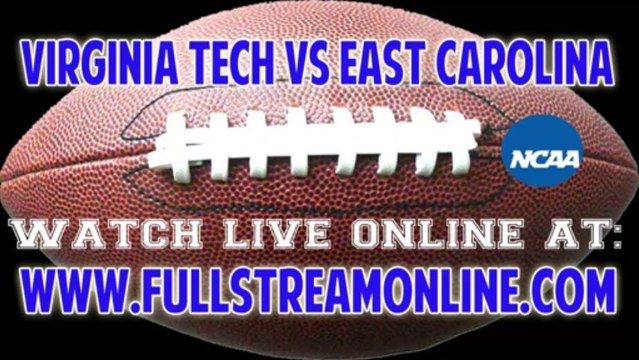 Virginia Tech vs East Carolina Live NCAA Football Streaming Online