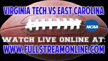 Watch Virginia Tech Hokies vs East Carolina Pirates Live Stream Online