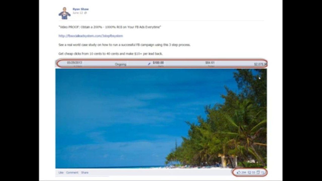 The 3 Step FB Lead System by Ryan Shaw