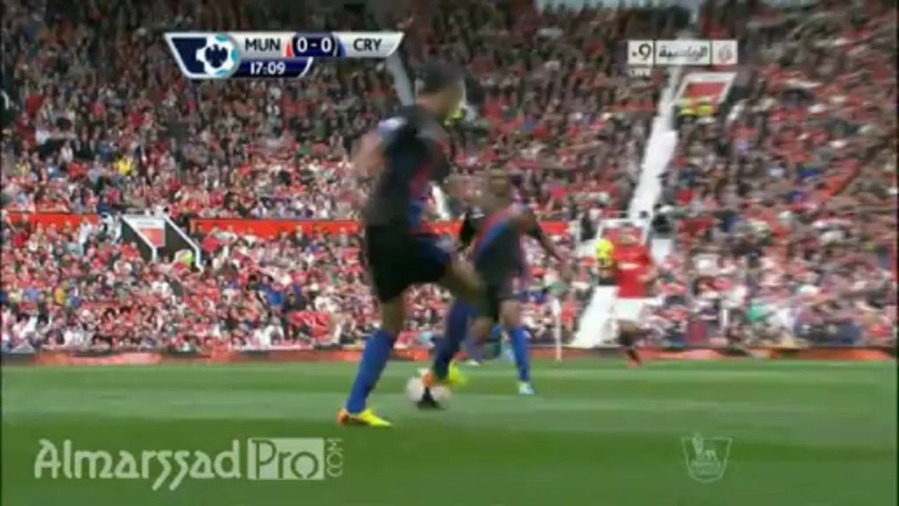 Chamakh vs Man utd (14-09-13)