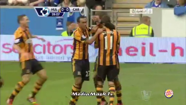 هدف هال سيتي الاول في كاردف سيتي - الجولة 4 - 14/9/2013
