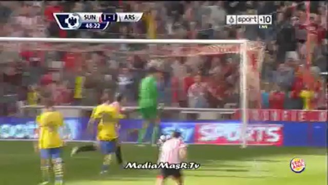 هدف سندرلاند الاول في الارسنال - الجولة 4 - 14/9/2013