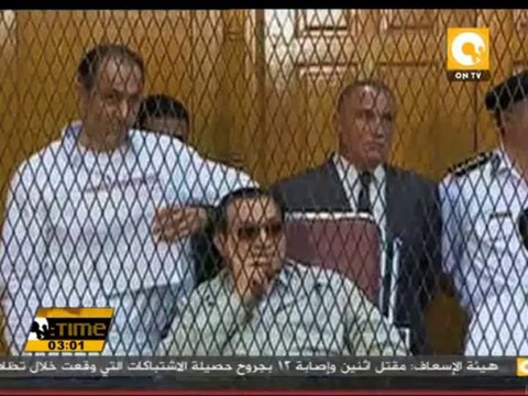 تأجيل إعادة محاكمة مبارك ونجليه والعادلي ومساعديه وسالم إلى 19 أكتوبر