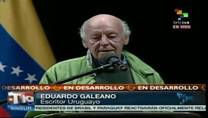 Salvador Allende nos enseñó que la palabra humana es sagrada: Galeano