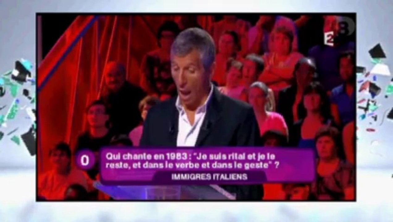 Regardez la bourde de Nagui dans "Tout le monde veut prendre sa place" sur France 2 !