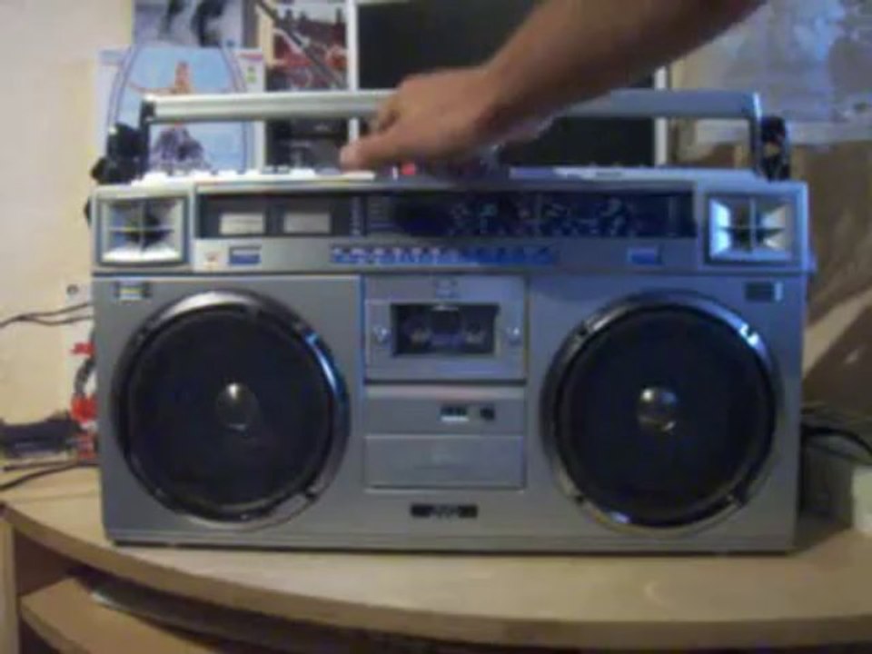 JVC M70 JW Ghettoblaster Boombox Radiorecorder Full Demo