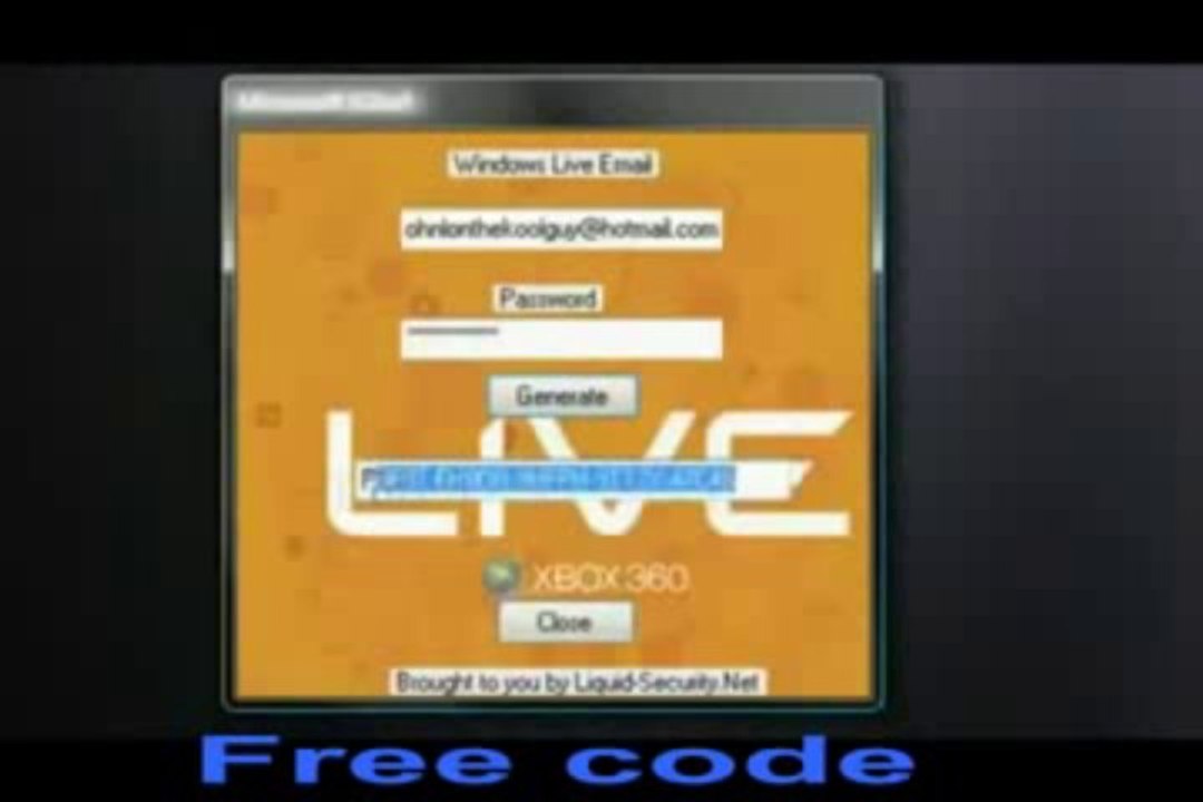▶ XBOX Live Code Generator 2013—Work With Proof—