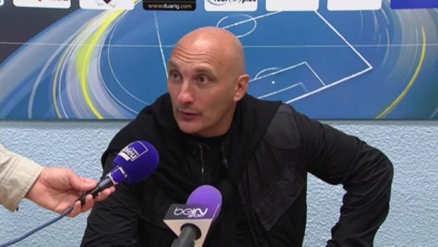 Conférence de presse Tours FC - FC Istres (2-2) : Olivier PANTALONI (TOURS) - José PASQUALETTI (FCIOP) - 2013/2014