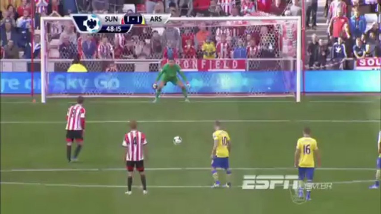 সান্দারল্যান্ড (১) ভস আর্সেনাল (৩) ১৪ সেপ