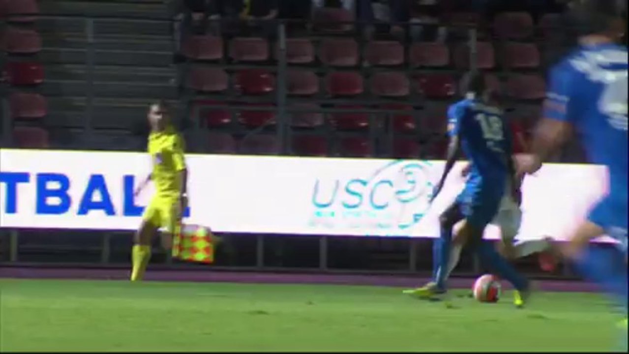 US Créteil (USCL) - AS Nancy-Lorraine (ASNL) Le résumé du match (6ème journée) - 2013/2014