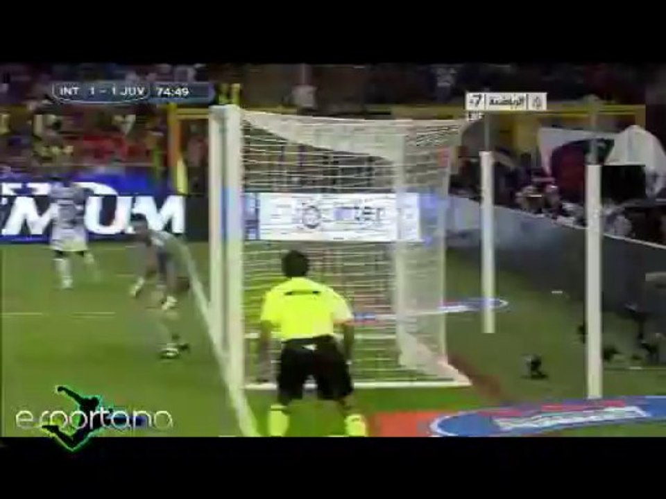 هدف تعادل اليوفى فى الانتر