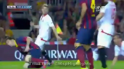 Barcelona vs Sevilla 3:2 GOALS HIGHLIGHTS