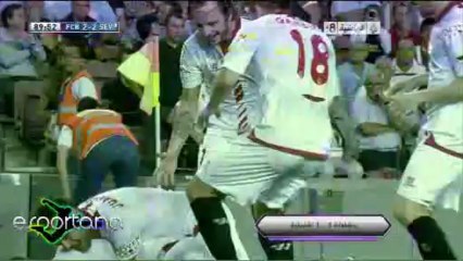 اهداف برشلونه ضد اشبيليه 3-2