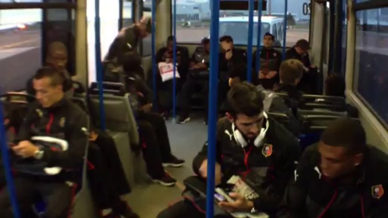 Le SRFC est arrivé à Lyon