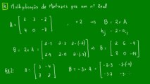 05 - Multiplicação de matrizes por um número real