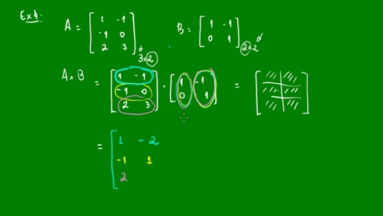 07 - Multiplicação de matrizes - Aula 2