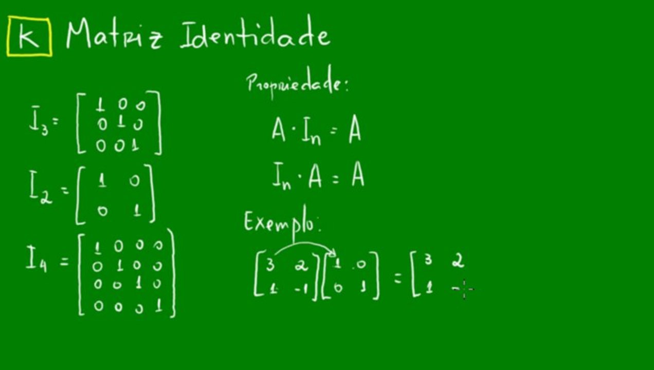 09 - Matriz identidade