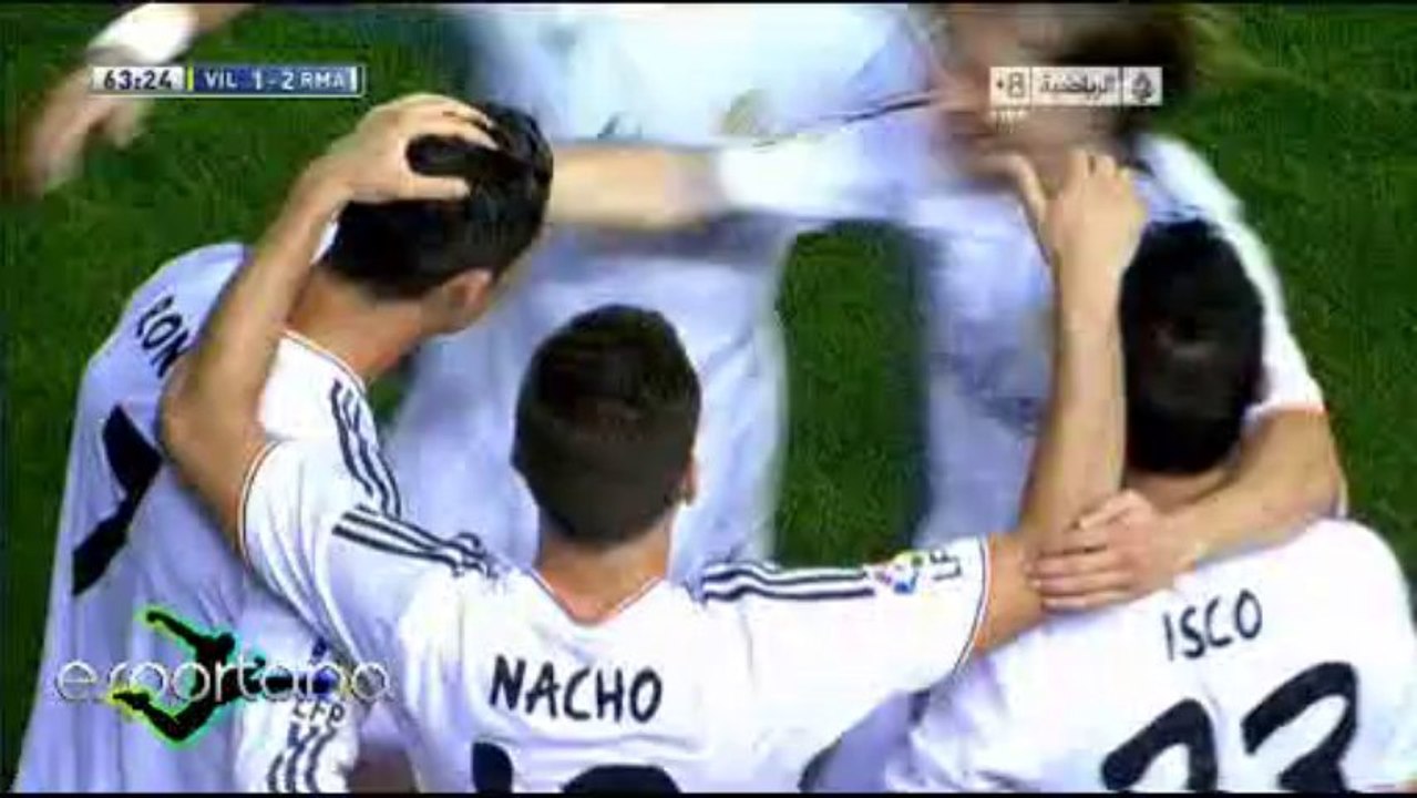 الهدف الثانى ريال مدريد - فياريال