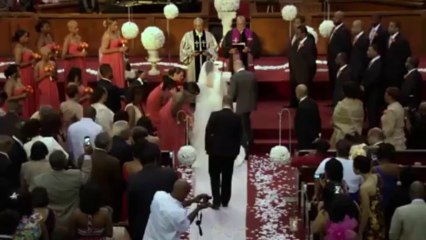 Bridal Entrance - Brandon and Christi's Wedding