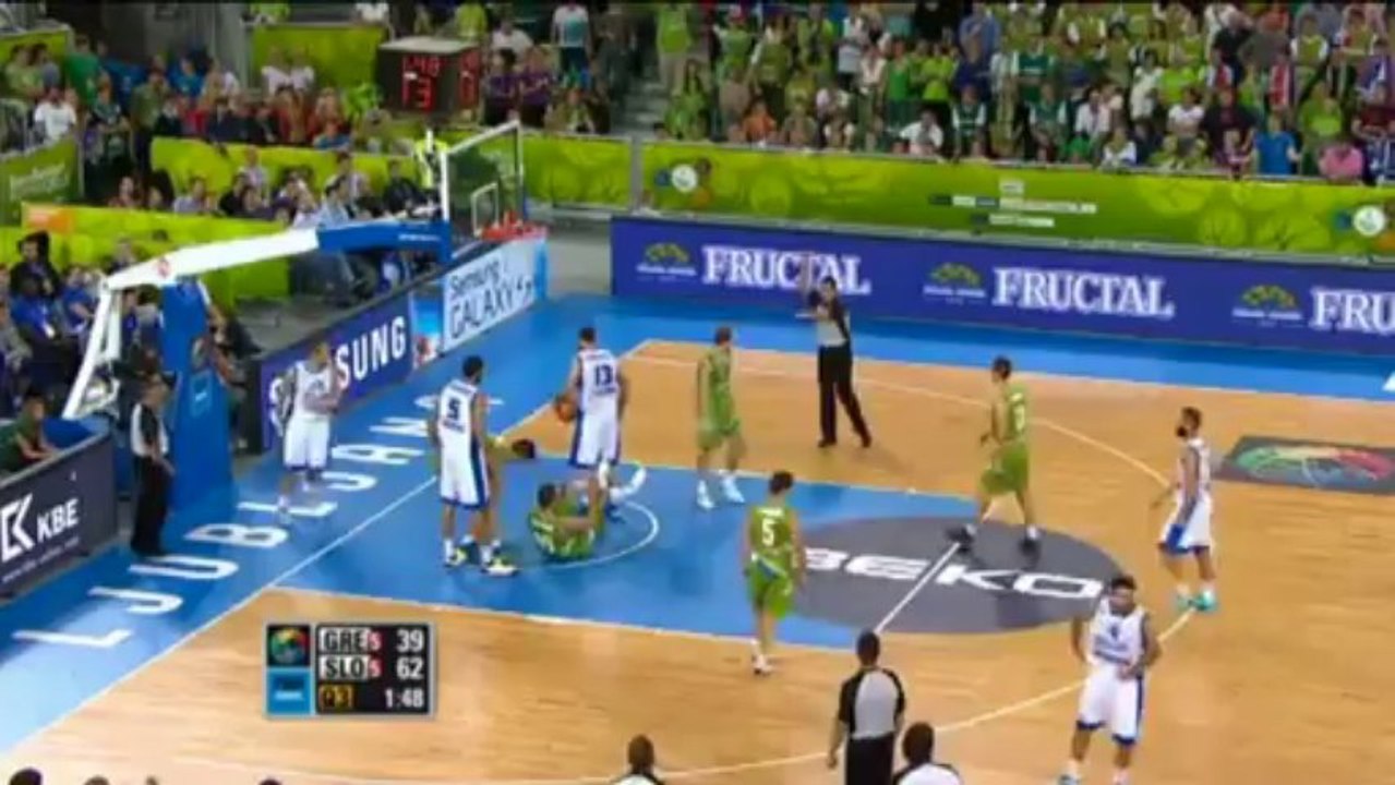 Highlights Greece-Slovenia EuroBasket 2013