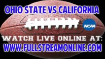 Watch Ohio State Buckeyes vs California Golden Bears Live Online Stream