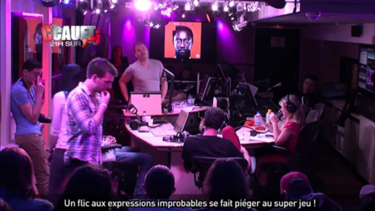 Un flic aux expressions improbables se fait piéger au super jeu ! - C'Cauet sur NRJ