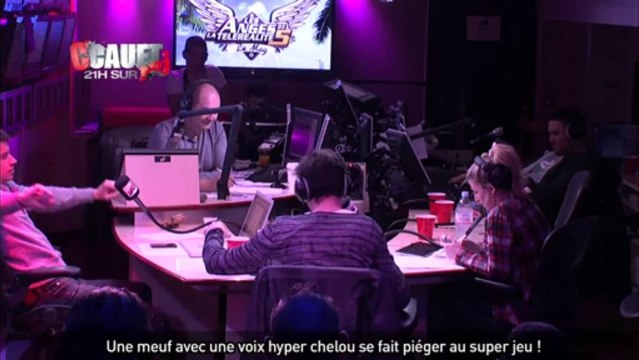 Une meuf avec une voix hyper chelou se fait piéger au super jeu ! - C'Cauet sur NRJ