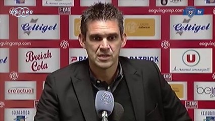 L1 / 2013-14 : Guingamp 1-1 Bastia : Réaction de J. Gourvennec