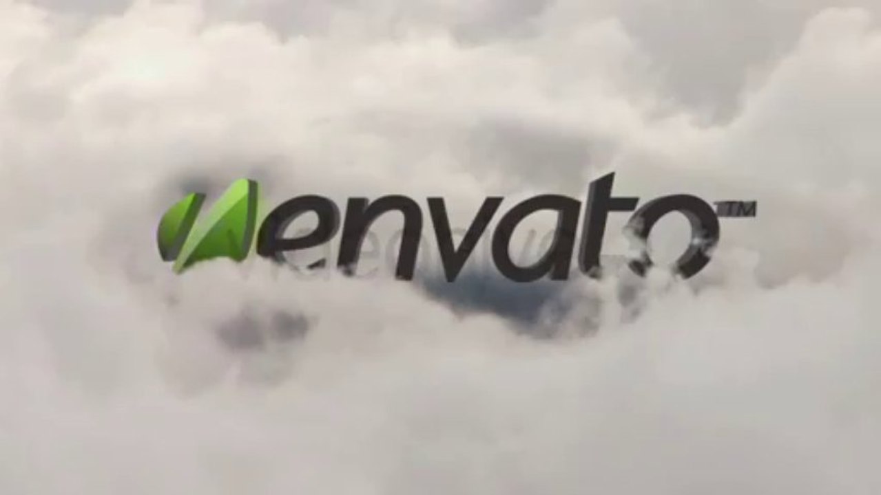 Clouds Logo 3D - After Effects Template