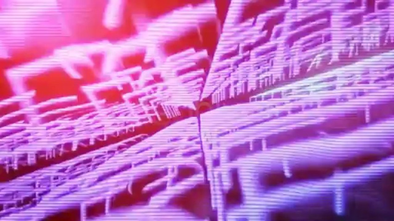 Futuristic Retro Logo Sting - After Effects Template