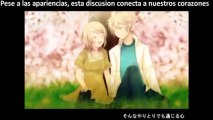 【Kagamine Len ・Rin】Sakura【Sub Esp   Romaji】