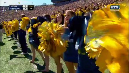2013 Michigan vs. Akron 2nd Quarter