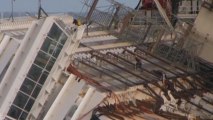 Engineers test cables to remove Costa Concordia