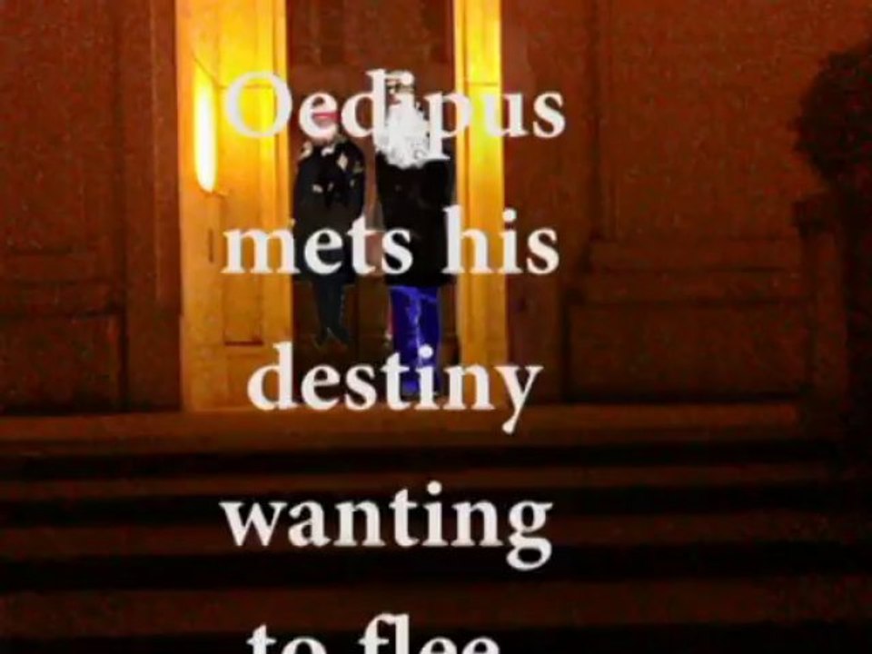 Oedipe rencontre son destin