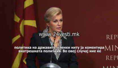 IZJAVA KOLINDA GRABAR KITAROVIC