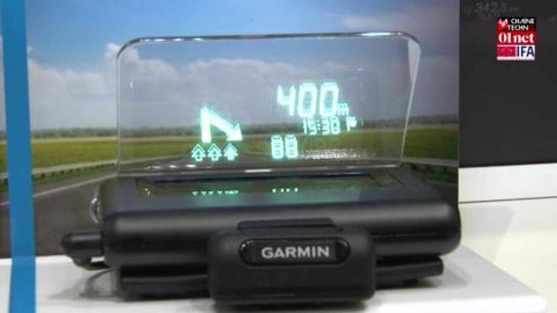 Garmin : un affichage tête haute pour un GPS sur iPhone