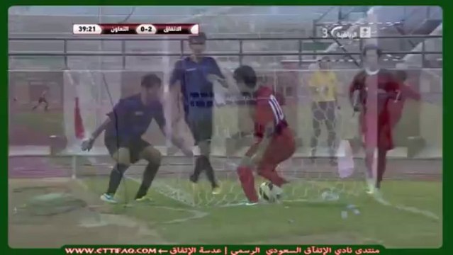 هدف الاتفاق الثاني على التعاون دوري كأس الأمير فيصل بن فهد الممتاز تحت 21 سنة 2013/2014