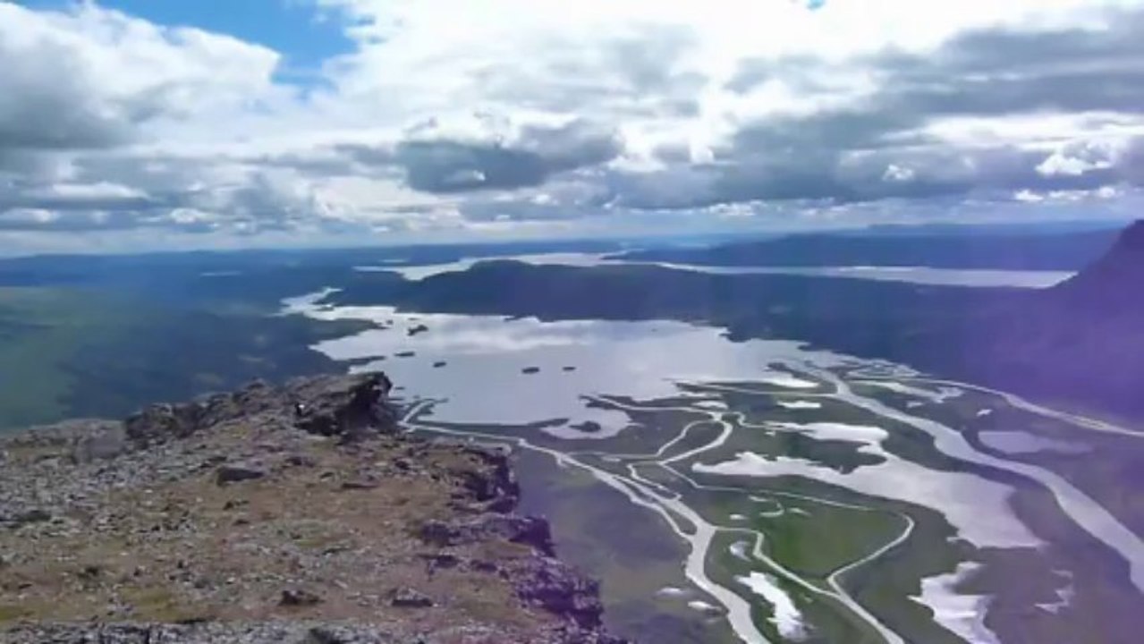 panoramique - vallée de rapadalen