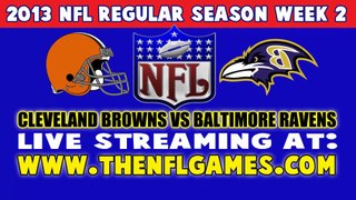 Watch Cleveland Browns vs Baltimore Ravens Game Live Internet Stream