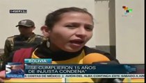 Muestran apoyo en Bolivia a cubanos presos en EE.UU.