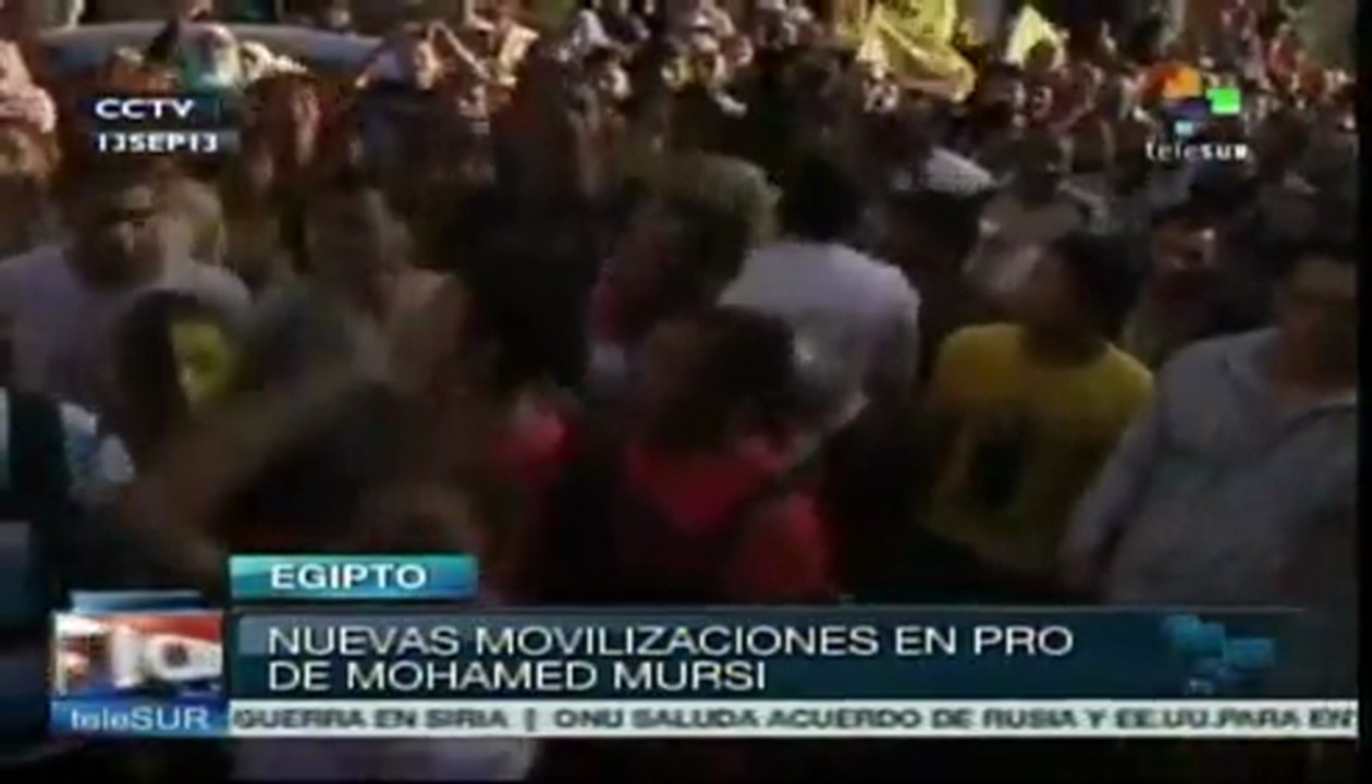 Nuevas manifestaciones en Egipto para restituir a Mursi