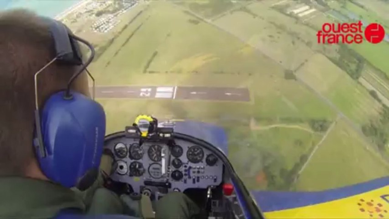 Fête de l’aérodrome : le pilote de voltige témoigne sur le plancher des vaches