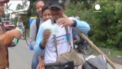 Sinabung yanardağı yine faaliyete geçti