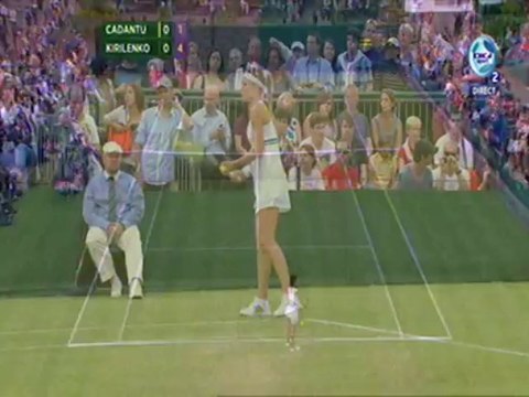 Maria Kirilenko - Alexandra Cadantu (Wimbledon 2012 - Turul I) Part 1